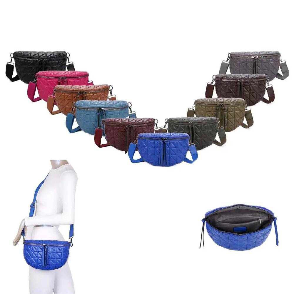 OBC Damen Tasche Nylontasche Gürteltasche Brusttasche Crossbody Hüfttasche Bauchtasche Bodybag Umhängetasche Cross-Over Schultertasche Handytasche Slingntasche Reise Bag