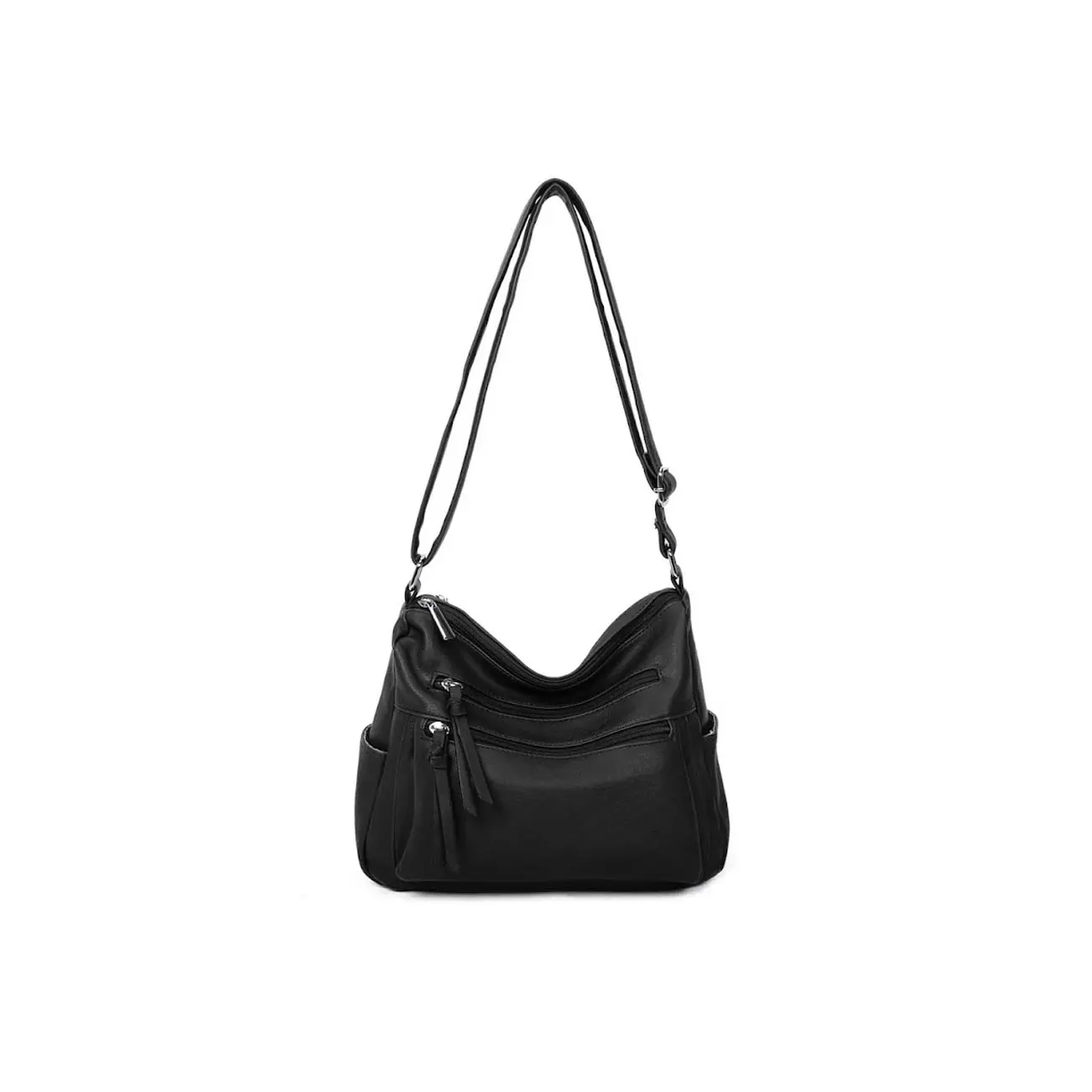 OBC DAMEN TASCHE SHOPPER Schultertasche Umhängetasche Crossbody Henkeltasche Beuteltasche CrossOver Handtasche City Bag Reise Kunst-Leder im Angebot