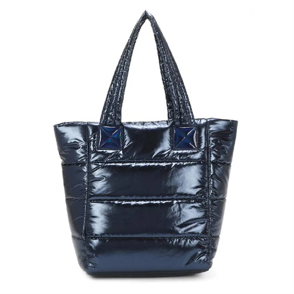 OBC ITALYSHOP24 XXL Damen Tasche Nylontasche Shopper Reisetasche Handtasche Schultertasche Umhängetasche Beuteltasche Weekender Shopping Bag Reisetasche Blitzverkäufe