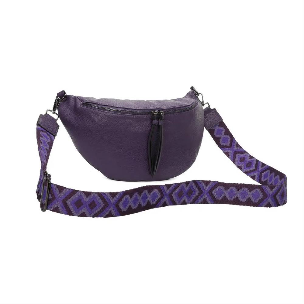 Damen Tasche Crossbody Schultertasche Gürteltasche Brusttasche Hüfttasche Bauchtasche Umhängetasche Cross-Over Bodybag Handytasche Geldtasche Kosmetiktasche Leder Optik Outlet