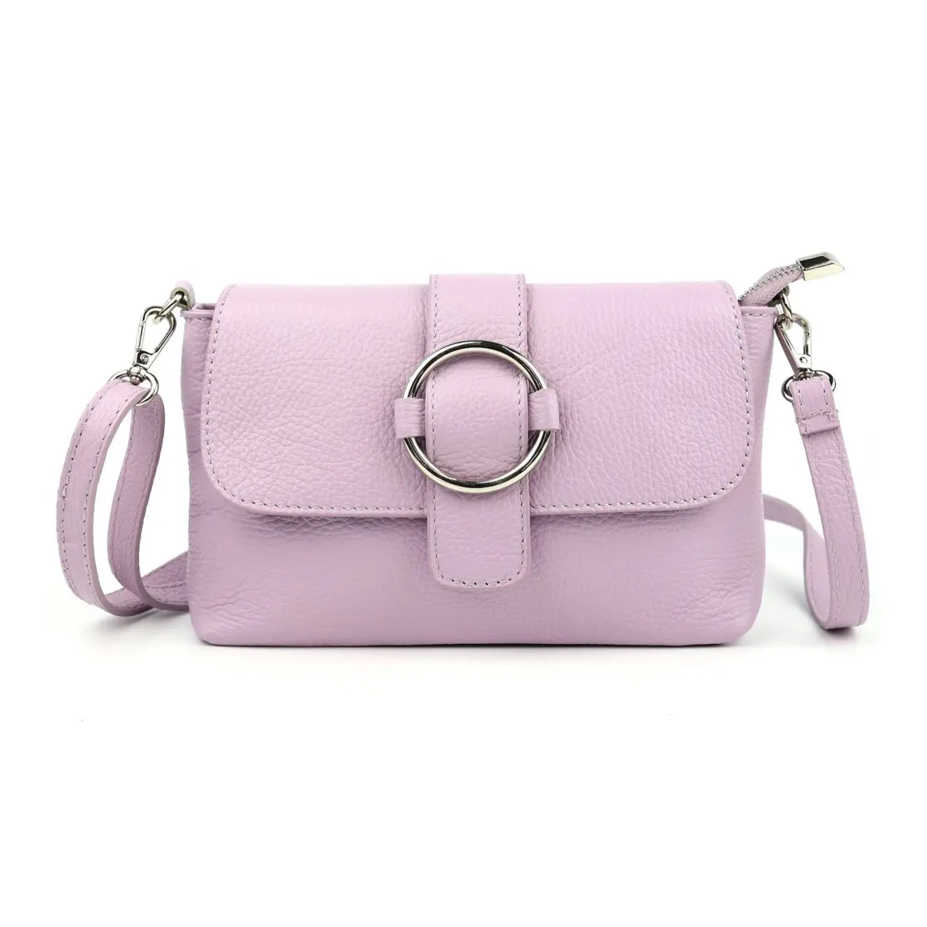 MADE in ITALY Damen LEDER TASCHE Umhängetasche Cross Over Body Messenger Bag Echtleder Ledertasche Schultertasche Brusttasche Hüfttasche Gürteltasche Clutch Abendtasche Angebote