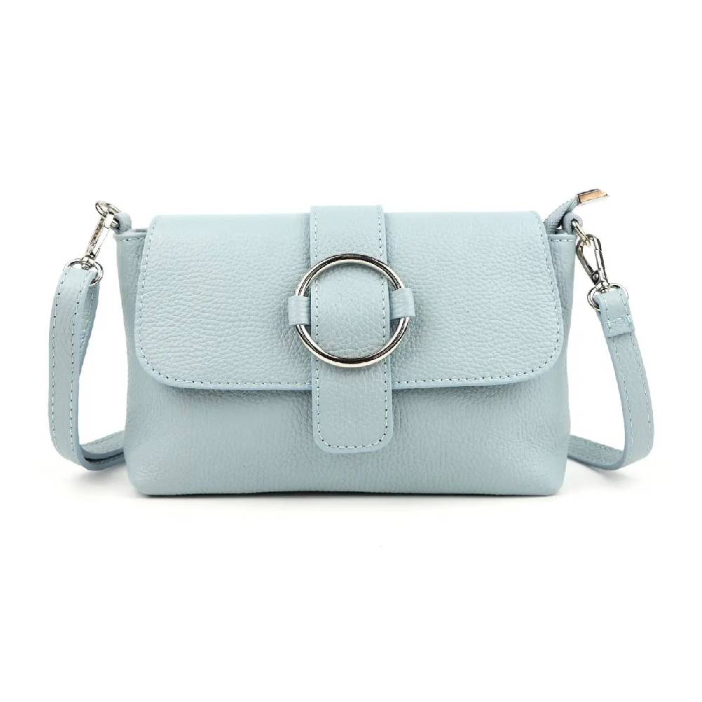 MADE in ITALY Damen LEDER TASCHE Umhängetasche Cross Over Body Messenger Bag Echtleder Ledertasche Schultertasche Brusttasche Hüfttasche Gürteltasche Clutch Abendtasche Angebote