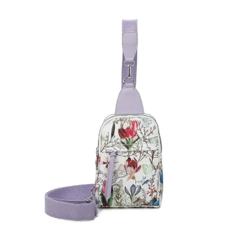 OBC Damen Blumen Bodybag Sling Tasche Rucksack Gürteltasche Crossbag Crossover Schultertasche Crossbody Brusttasche Smartphone-Umhängetasche Blitzverkäufe