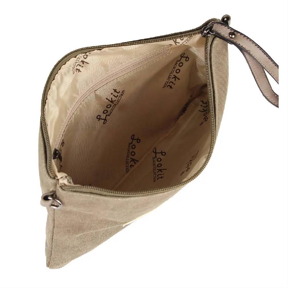 OBC Damen Stern Clutch Tasche Canvas Leder Strass Schultertasche Umhängetasche Verkauf