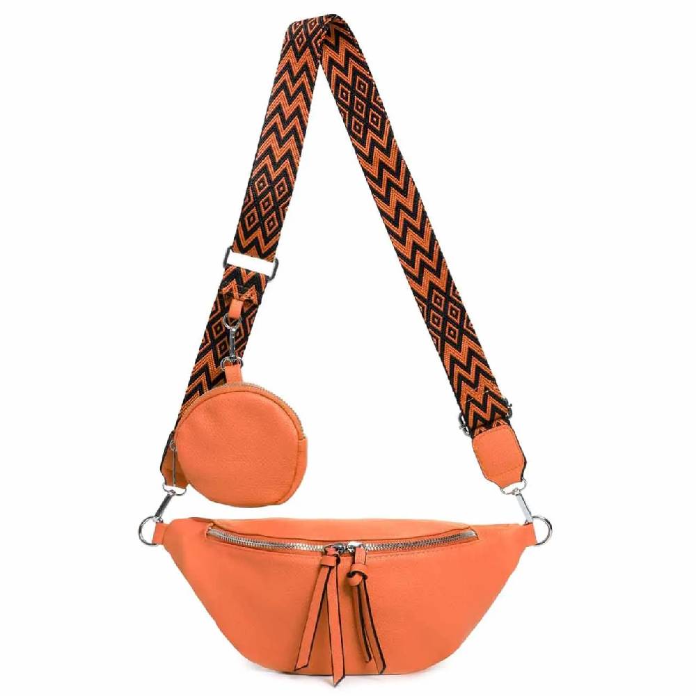 OBC Damen Tasche Brusttasche Crossbody Umhängetasche Handytasche Hüfttasche Cross-Over Bodybag Schultertasche Bauchtasche Gürteltasche Messenger-Tasche Leder Optik Hotsell