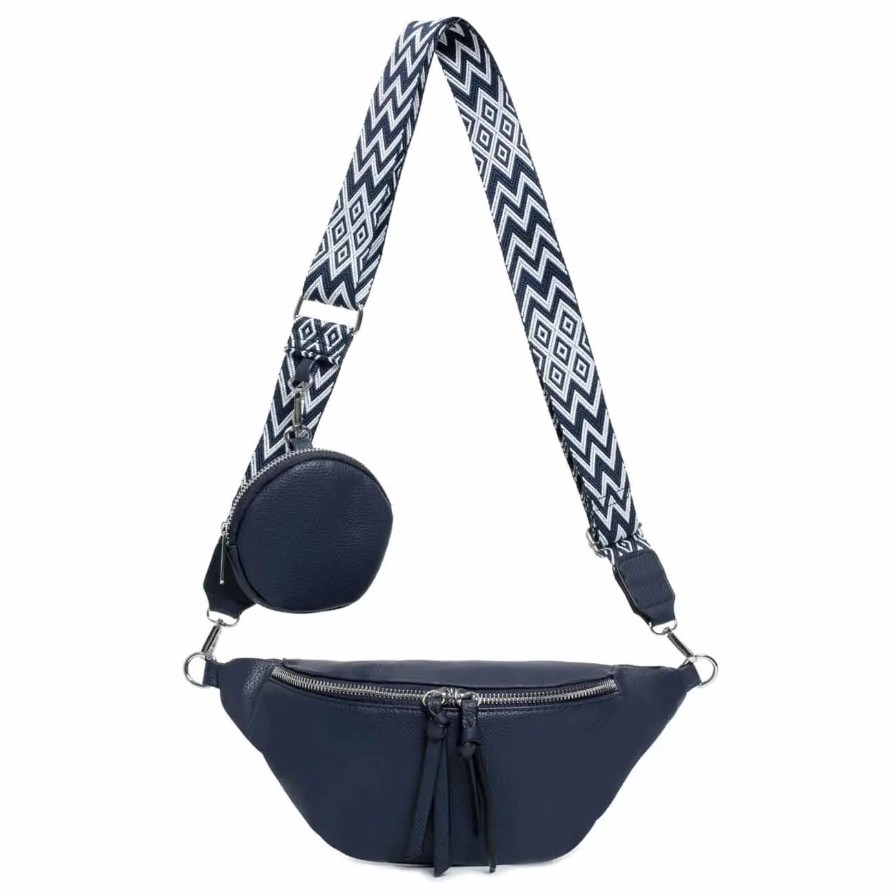 OBC Damen Tasche Brusttasche Crossbody Umhängetasche Handytasche Hüfttasche Cross-Over Bodybag Schultertasche Bauchtasche Gürteltasche Messenger-Tasche Leder Optik Hotsell