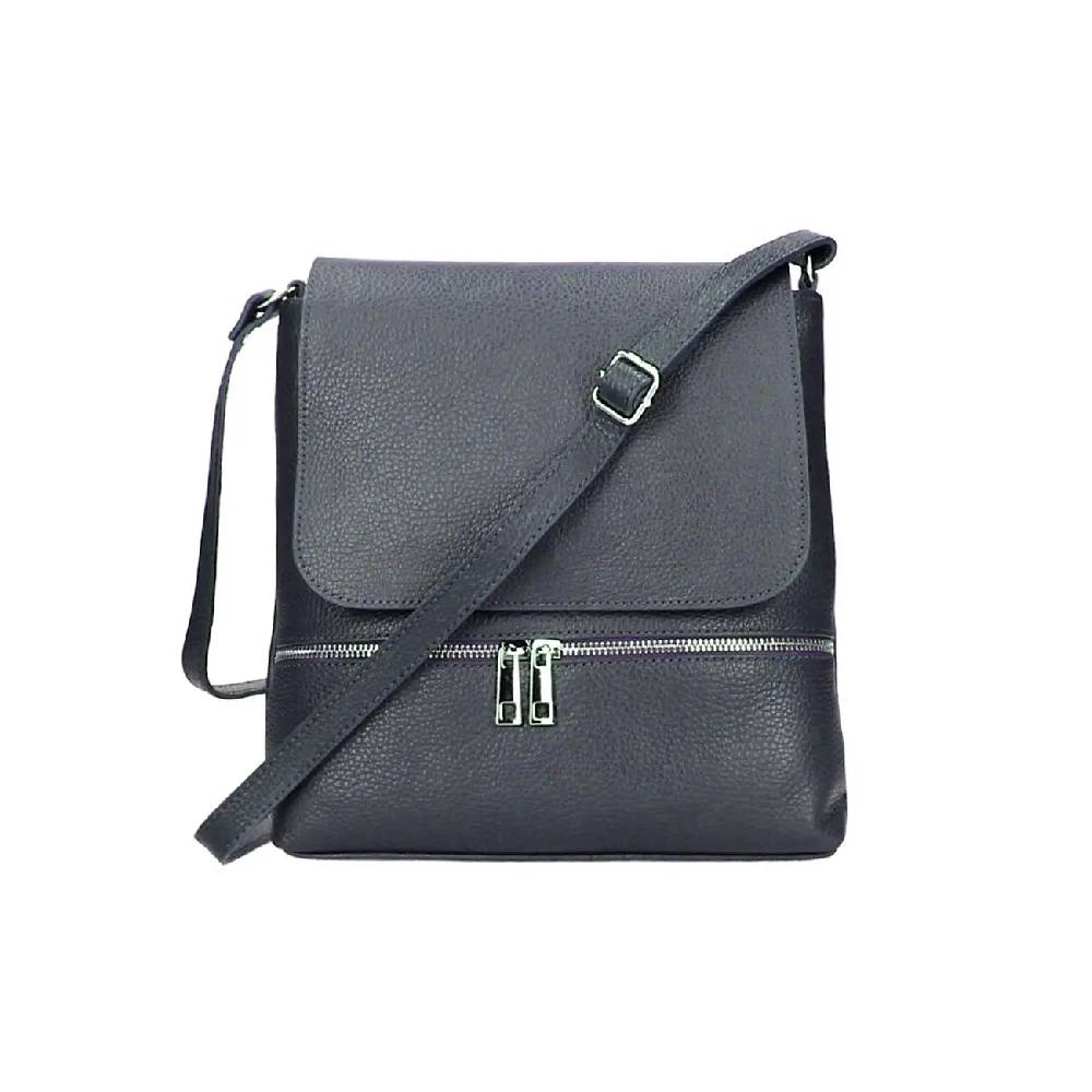 OBC Made in Italy DAMEN LEDER TASCHE Messenger Crossbody Handtasche Schultertasche CrossOver Umhängetasche Shopper Damentasche Überschlagtasche Tablettasche bis ca. 7-9 Zoll Verkauf