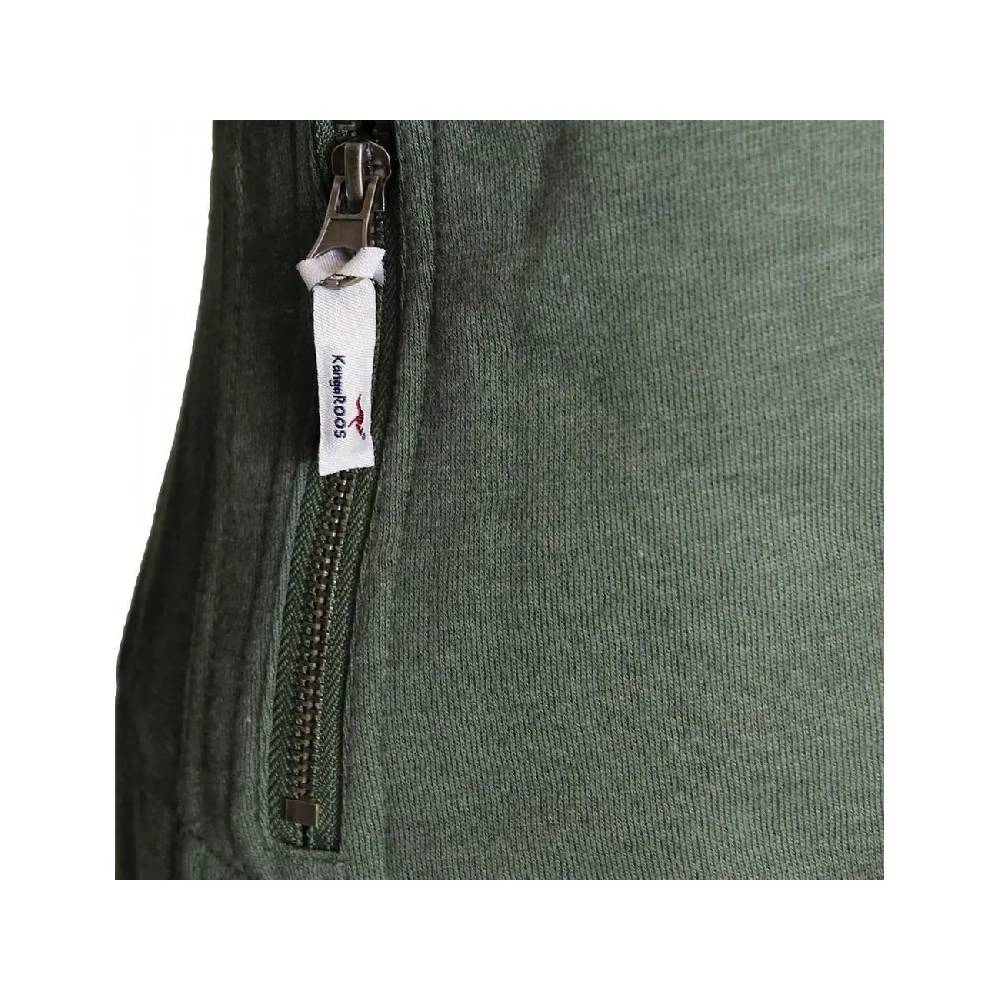 Damen Bikerjacke KangaROOS lässige sportliche Jacke Biker Style Sweatjacke FRÜHLING SOMMER Jacket Kurz Fashion Khaki Meist gekauft