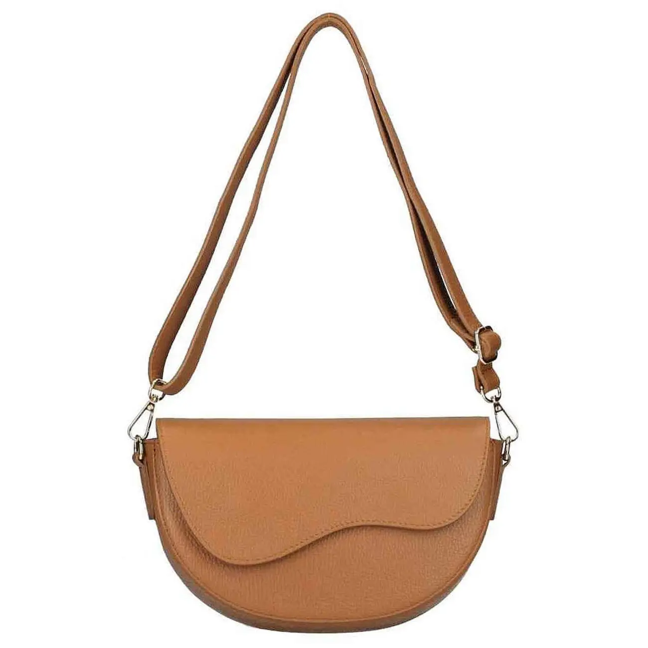 OBC MADE IN ITALY DAMEN LEDER TASCHE Saddle Bag Satteltasche Schultertasche Ledertasche Umhängetasche Brusttasche Cross Over Body Schlussverkauf