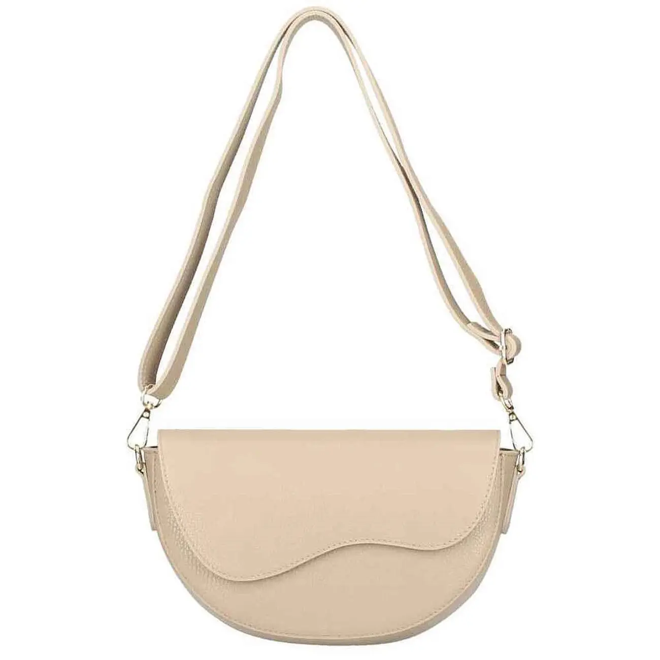 OBC MADE IN ITALY DAMEN LEDER TASCHE Saddle Bag Satteltasche Schultertasche Ledertasche Umhängetasche Brusttasche Cross Over Body Schlussverkauf