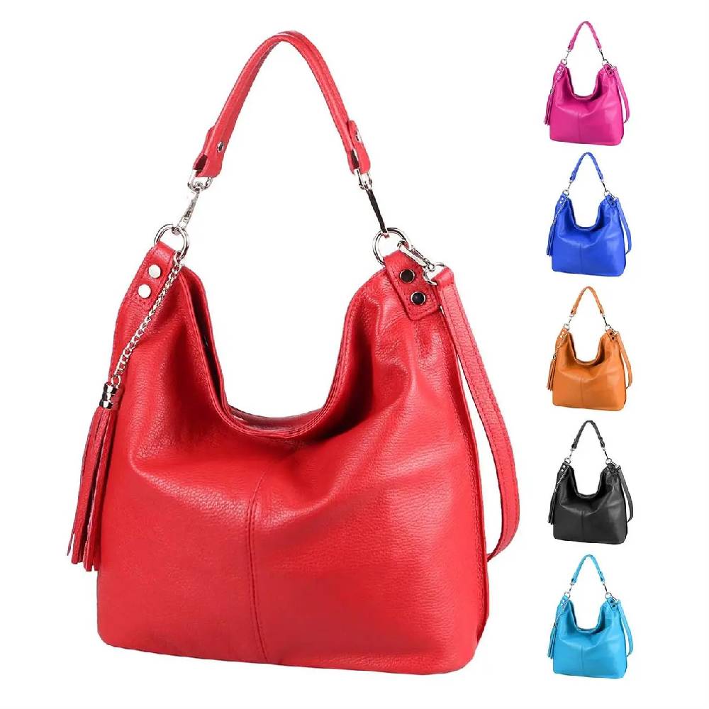 OBC MADE IN ITALY DAMEN XL LEDER TASCHE Business Shopper Schultertasche Ledertasche Umhängetasche Handtasche Nappaleder