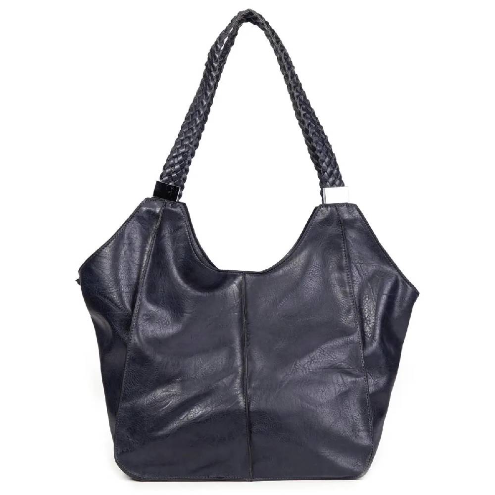 OBC DAMEN XXL Tasche Schultertasche Shopper Businesstasche Umhängetasche Workbag Henkeltasche Reisetasche FLECHTOPTIK Henkel Leder Optik Online