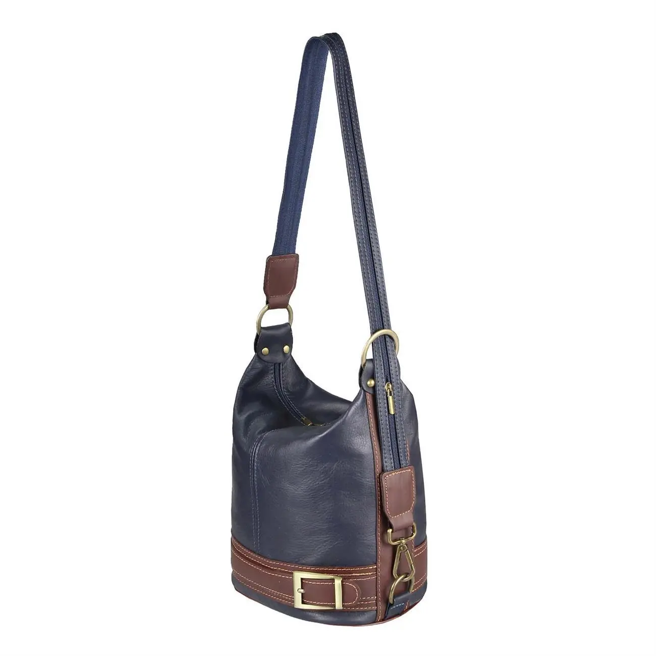 Made in Italy DAMEN LEDER TASCHE Rucksack Schultertasche Lederrucksack Ledertasche Outlet