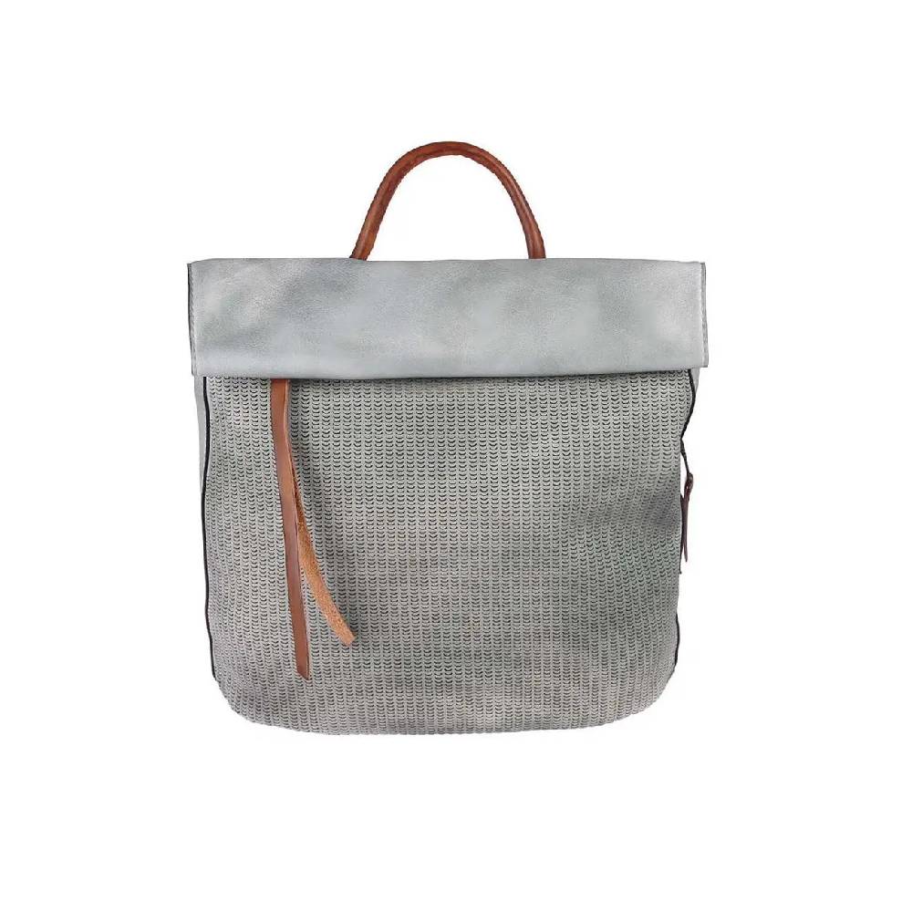 OBC DAMEN LEDER RUCKSACK TASCHE Cityrucksack USED LOOK Schultertasche Handtasche Shopper Blogger Backpack Daypack Verkauf