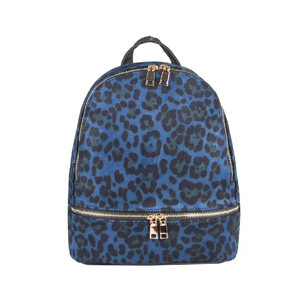 DAMEN Leopardenmuster Rucksack Backpack Cityrucksack Stadtrucksack LEOPARD PRINT Schultertasche Handtasche Mädchen Daypack Hotsell