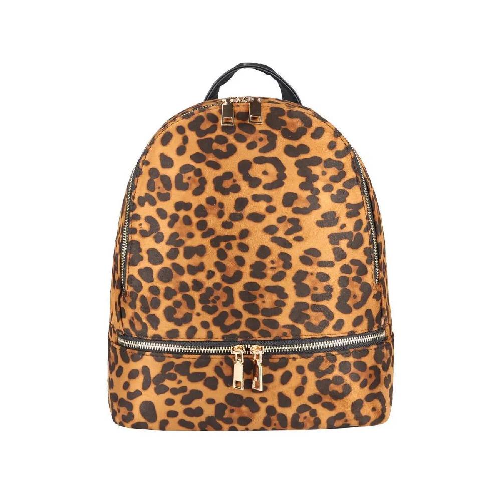 DAMEN Leopardenmuster Rucksack Backpack Cityrucksack Stadtrucksack LEOPARD PRINT Schultertasche Handtasche Mädchen Daypack Hotsell