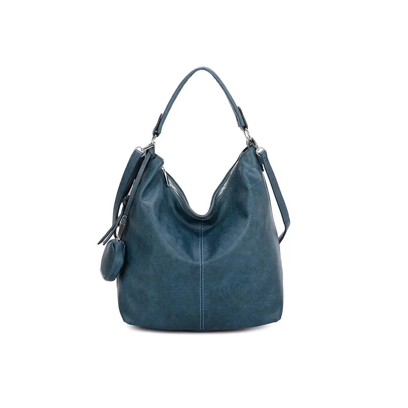 OBC DAMEN TASCHE SHOPPER Hobo-Bag Schultertasche Umhängetasche Handtasche Damentasche Reisetasche Beuteltasche Leder Optik zollfrei