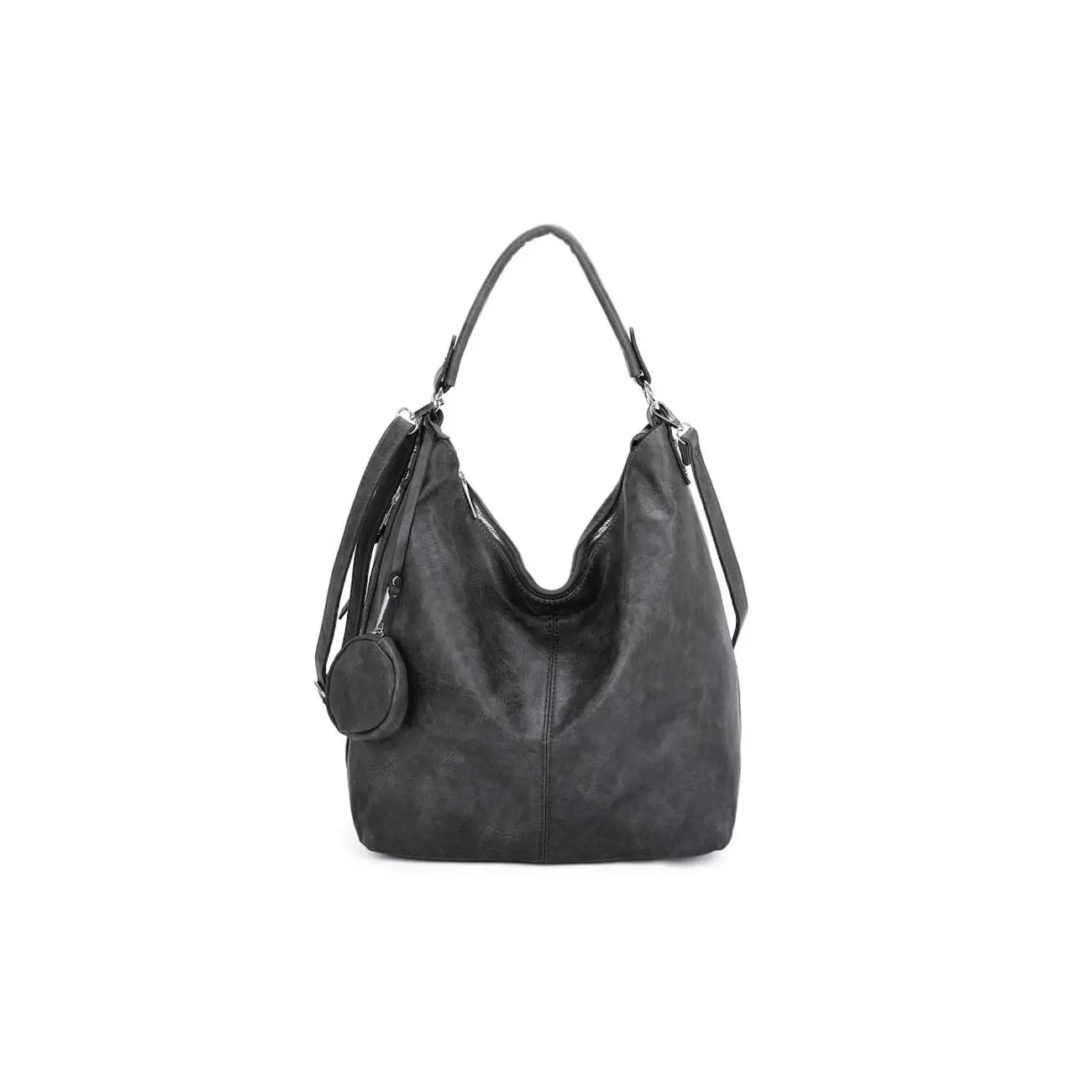 OBC DAMEN TASCHE SHOPPER Hobo-Bag Schultertasche Umhängetasche Handtasche Damentasche Reisetasche Beuteltasche Leder Optik zollfrei