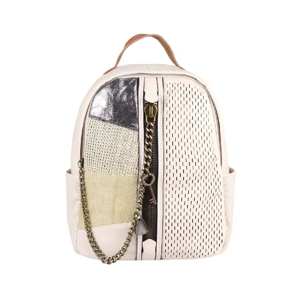 DAMEN RUCKSACK TASCHE Cityrucksack Stadtrucksack Metallic Backpack Schultertasche Handtasche Umhängetasche Shopper Ketten Daypack Lederrucksack Online