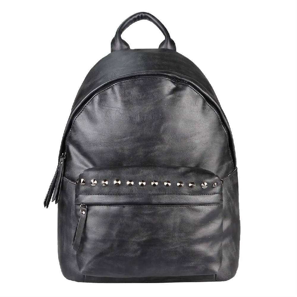 DAMEN RUCKSACK TASCHE Cityrucksack Stadtrucksack Nieten Backpack Schultertasche Handtasche Umhängetasche Shopper Daypack Freizeit Urlaub Online