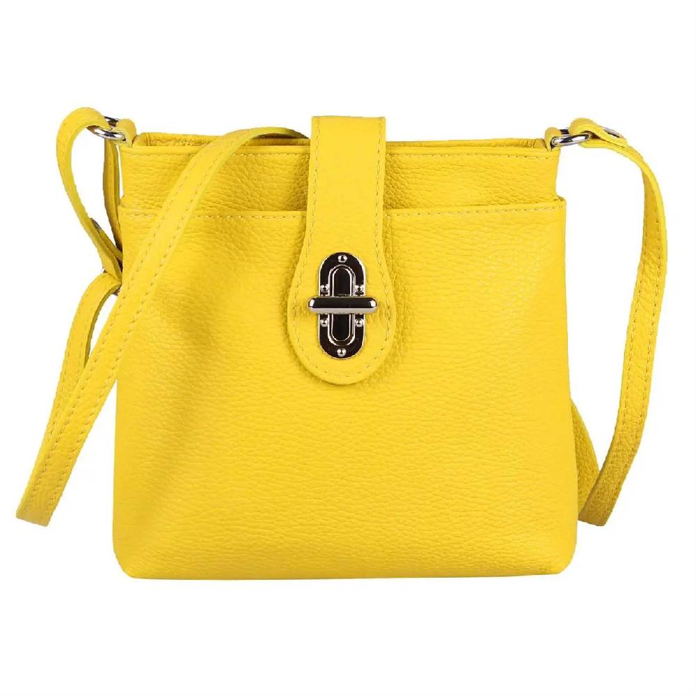 MADE IN ITALY LEDER TASCHE Schultertasche CrossOver Umhängetasche Crossbody Henkeltasche Damentasche Angebote