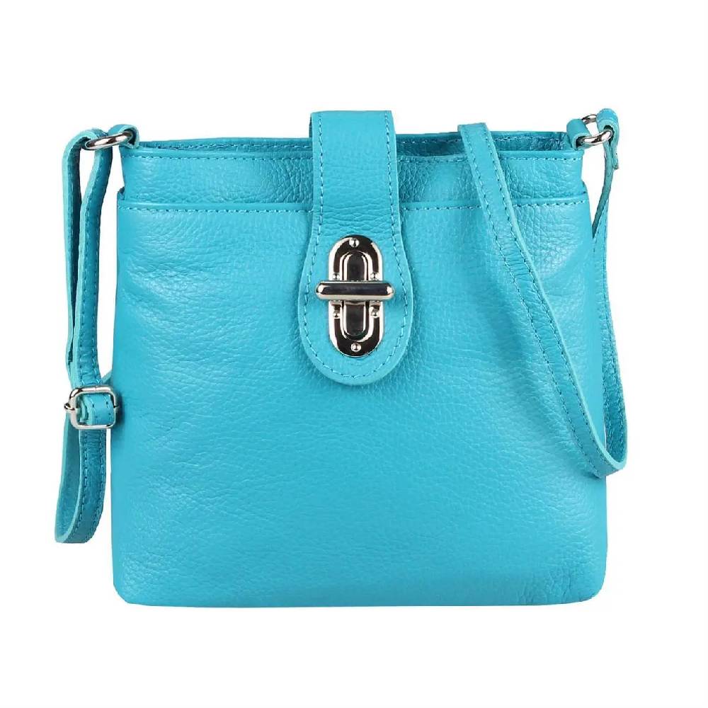 MADE IN ITALY LEDER TASCHE Schultertasche CrossOver Umhängetasche Crossbody Henkeltasche Damentasche Angebote