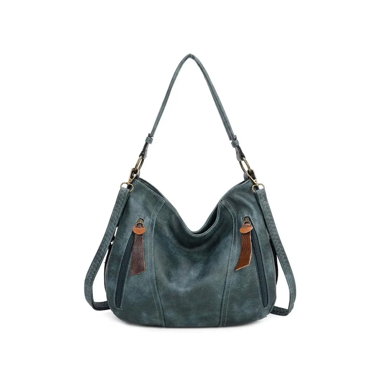 OBC Damen Tasche Shopper Hobo-Bag Schultertasche Leder Optik Umhängetasche Handtasche Crossover Reisetasche Beuteltasche Handtasche Günstiger Verkauf
