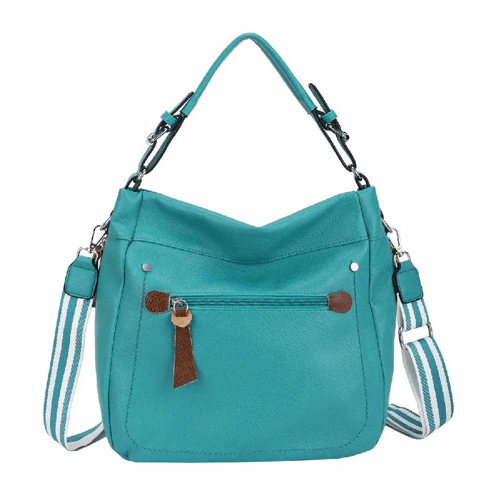 OBC DAMEN TASCHE SHOPPER Hobo-Bag Schultertasche Umhängetasche Handtasche CrossOver Reisetasche Beuteltasche Leder Optik Meist gekauft