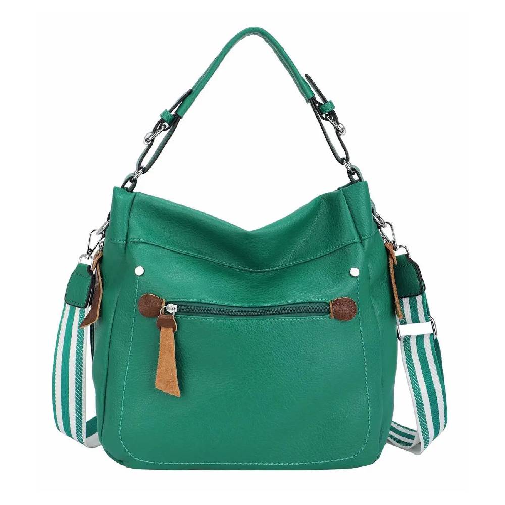 OBC DAMEN TASCHE SHOPPER Hobo-Bag Schultertasche Umhängetasche Handtasche CrossOver Reisetasche Beuteltasche Leder Optik Meist gekauft