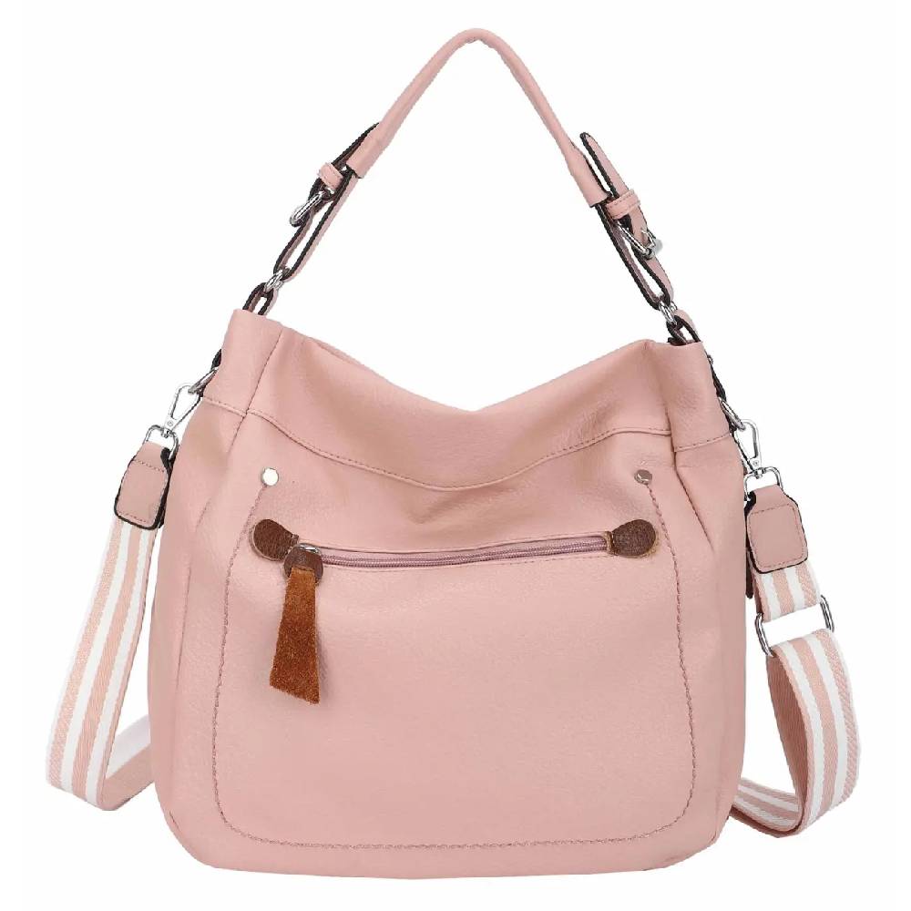 OBC DAMEN TASCHE SHOPPER Hobo-Bag Schultertasche Umhängetasche Handtasche CrossOver Reisetasche Beuteltasche Leder Optik Meist gekauft