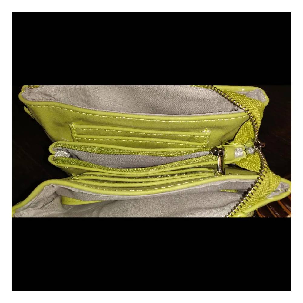 OBC DAMEN 3xFach TASCHE kleine Clutch HANDTASCHE Geflochten Schultertasche Umhängetasche Handytasche Cross-Over Handgelenktasche Verkauf