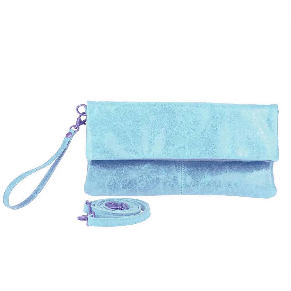 OBC Made in Italy Leder Damen Schultertasche Rindleder Vera Pelle Borsetta Tasche Clutch Schmucktasche Umhängetasche Angebote