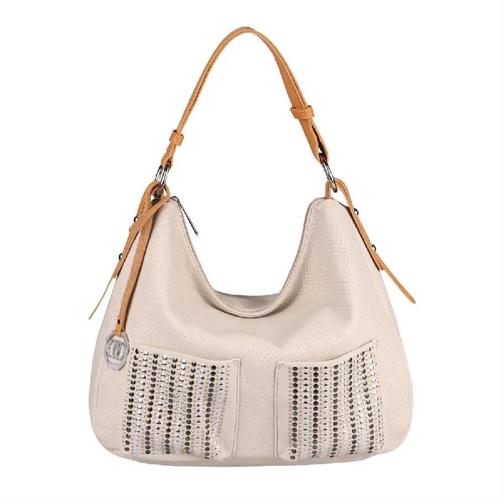 DAMEN SHOPPER TASCHE HANDTASCHE Henkeltasche Schultertasche Umhängetasche Hobo-Bag Beuteltasche Nieten Cross-Over Reisetasche Schlussverkauf