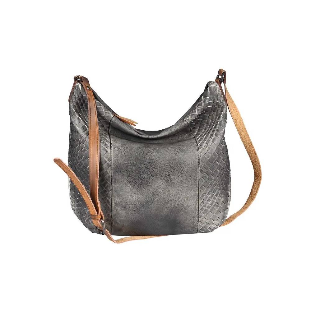 OBC DAMEN TASCHE SHOPPER Flechtoptik Ledertasche Hobo Bag Schultertasche Umhängetasche CrossOver CROSSBODY Henkeltasche Beuteltasche Günstiger Verkauf