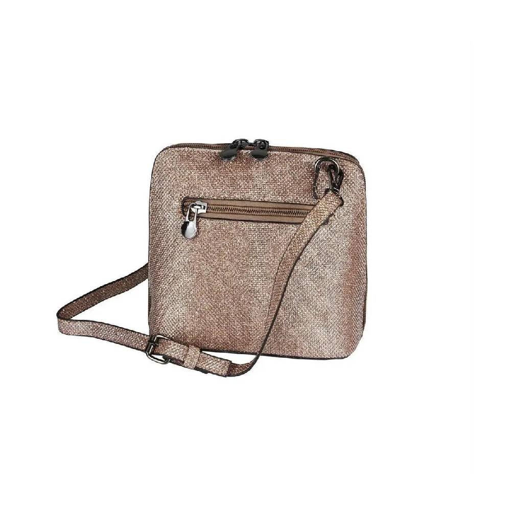 OBC DAMEN TASCHE Umhängetasche MINI CROSSOVER SILBER METALLIC Bag Handtasche Schultertasche Schmucktasche Disco Theatertasche Abendtasche Angebote