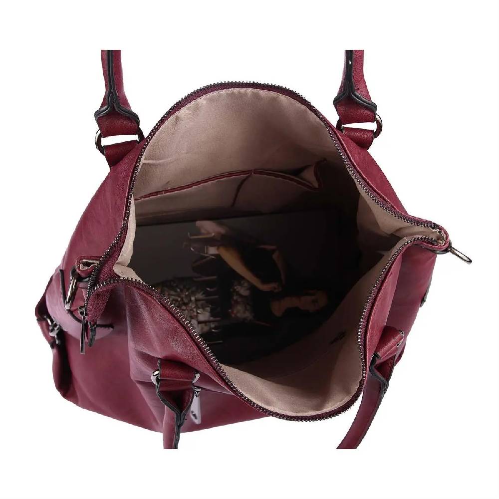 OBC ital-design DAMEN STERN TASCHE Shopper XXL DIN-A4 Handtasche Schultertasche Beuteltasche Henkeltasche CrossOver Umhängetasche Cyber Monday