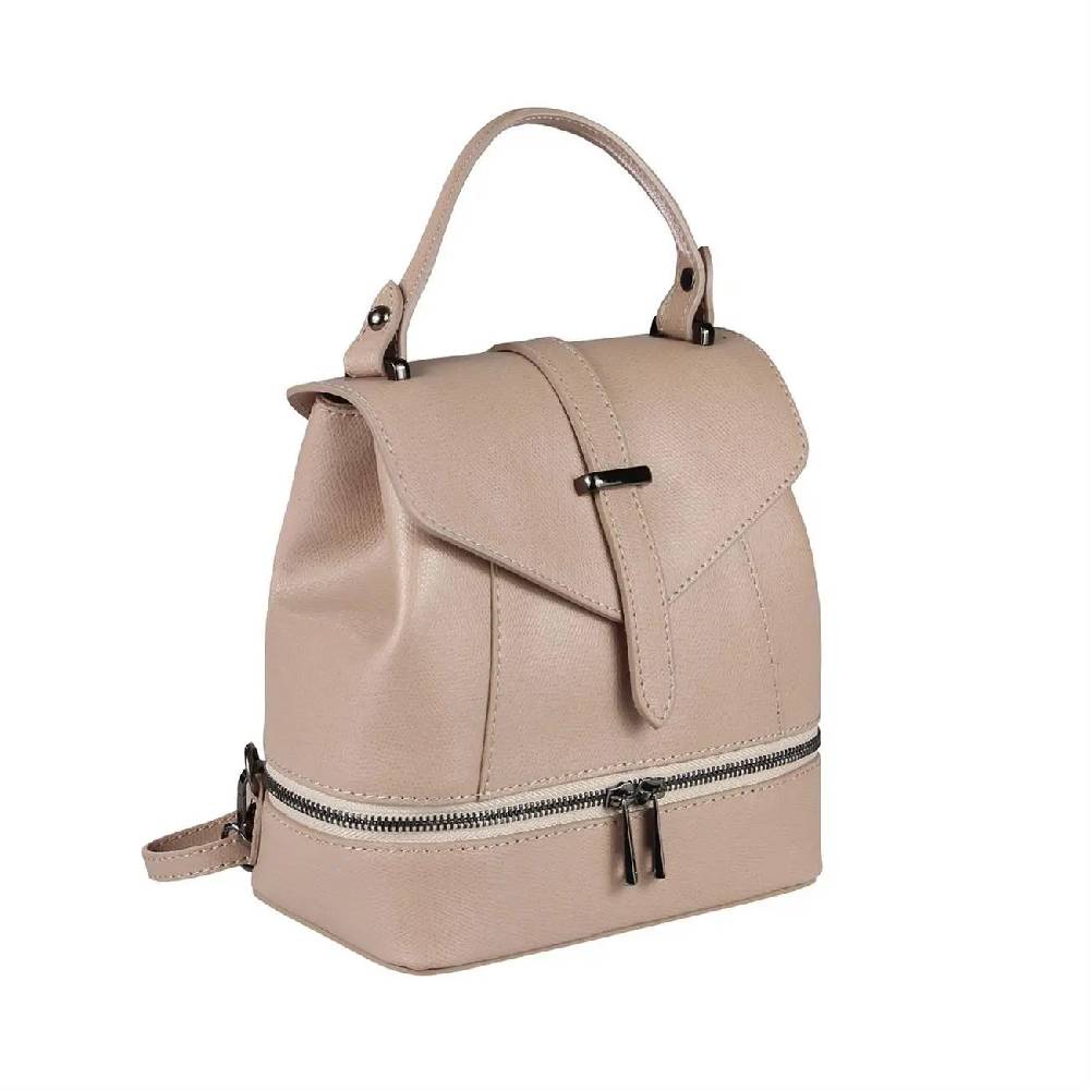 OBC MADE IN ITALY 2in1 DAMEN Echt LEDER TASCHE RUCKSACK Schultertasche Handtasche Umhängetasche Ledertasche Lederrucksack CrossOver Daypack Backpack Günstiger Verkauf