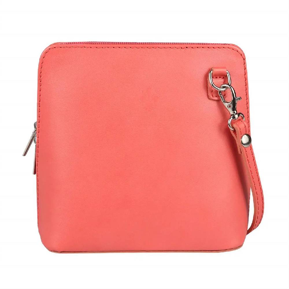 OBC Made in Italy Damen Leder Tasche Schultertasche Umhängetasche Strauß CrossbodyTheatertasche Cross-Over Abendtasche Auslauf