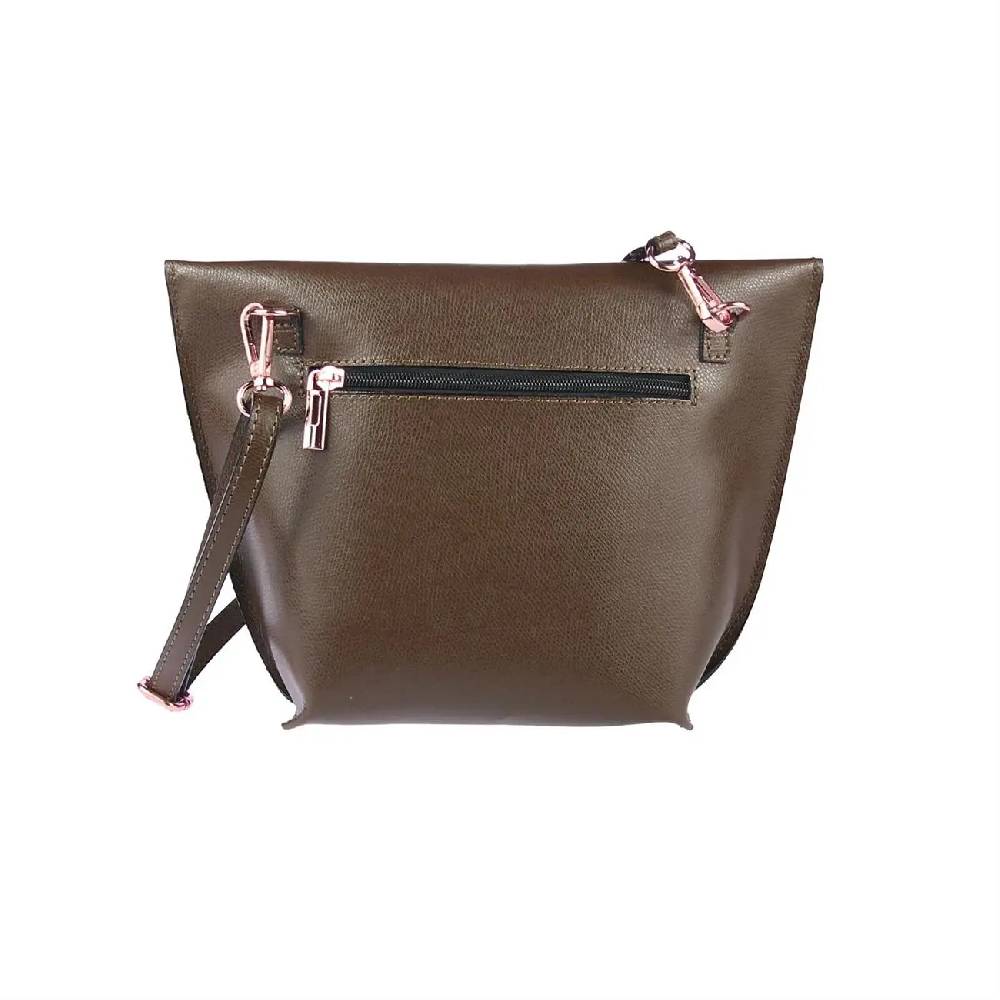 OBC Made in Italy Ledertasche Schultertasche Umhängetasche Borsetta Schmucktasche Handtasche Henkeltasche Fransentasche Verkauf