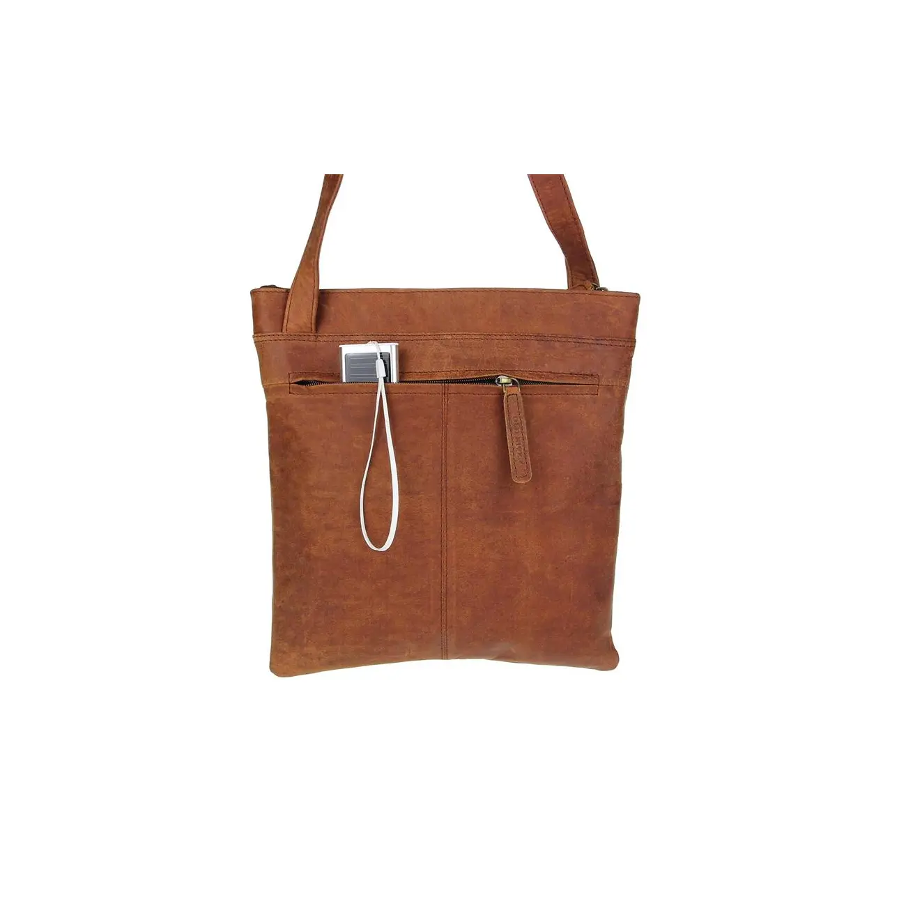 Old River Vintage Retro Style LEDER Bubalus WasserBüffel Büffelleder Tasche Messenger Bag Umhängetasche Tablet Ipad mini bis ca. 12 Zoll CrossOver 28x30x2 cm (BxHxT) Angebote