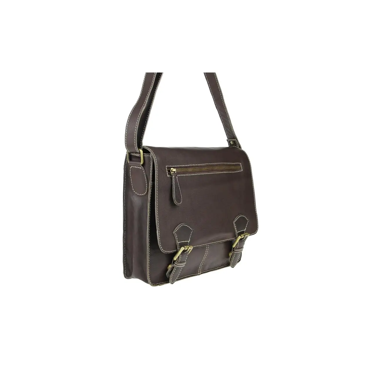 Unisex Bubalus WasserBüffel Büffelleder Vintage Retro Style Leder Tasche Messenger Bag Hotsell