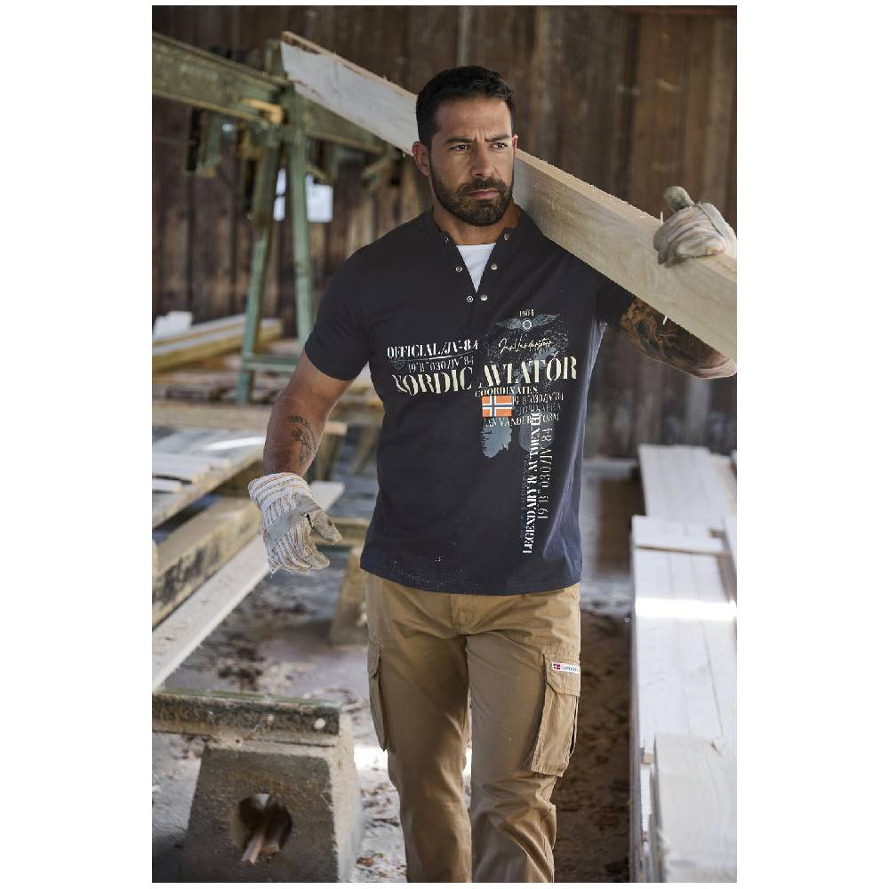 Jan Vanderstorm T-Shirt ULJAS schwarz Angebote