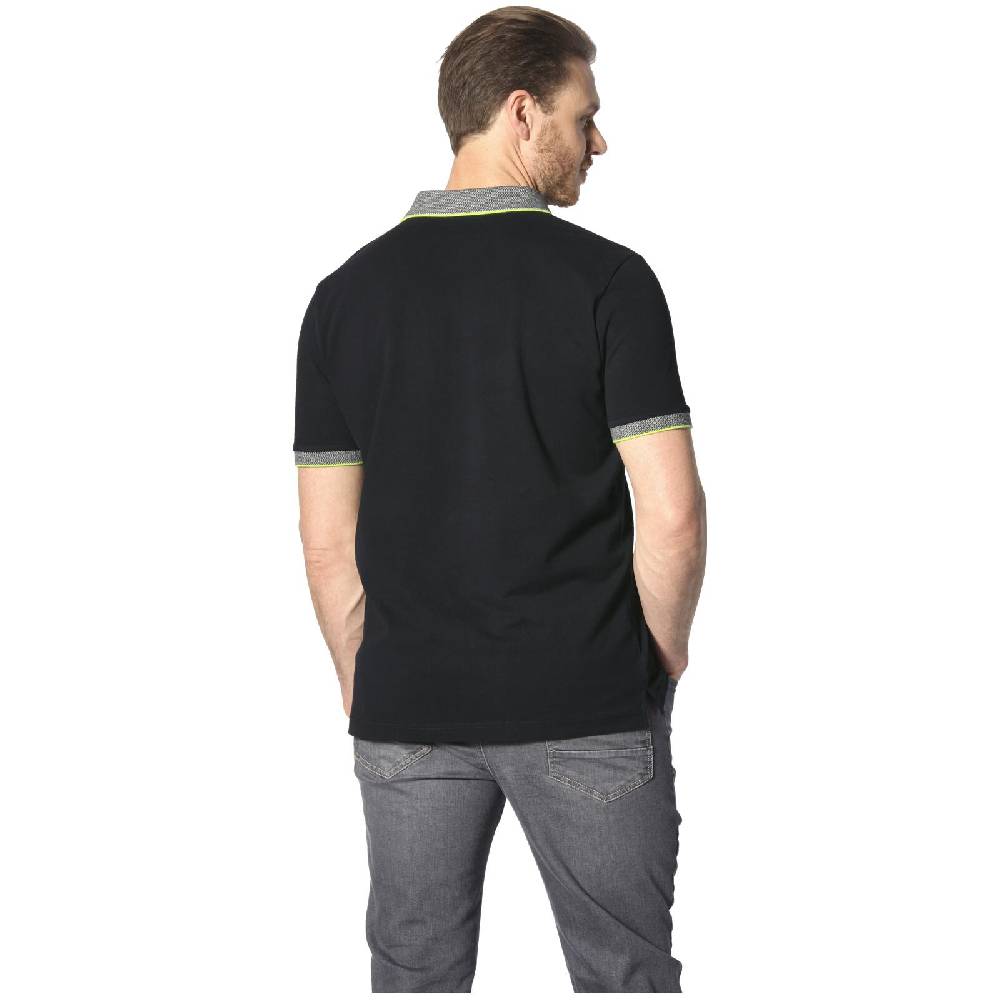 Jan Vanderstorm Doppelpack Poloshirt HARALDFRED silbergrau schwarz Schlussverkauf