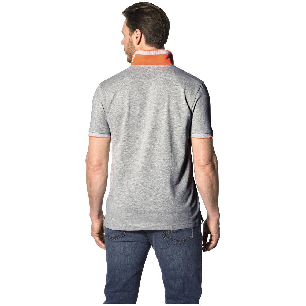 Jan Vanderstorm Doppelpack Poloshirt HARALDFRED silbergrau schwarz Schlussverkauf