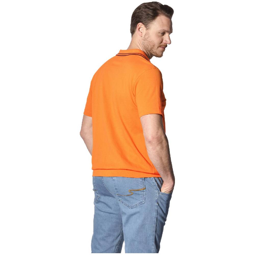 Jan Vanderstorm Poloshirt HROLFMUND orange Günstiger Verkauf