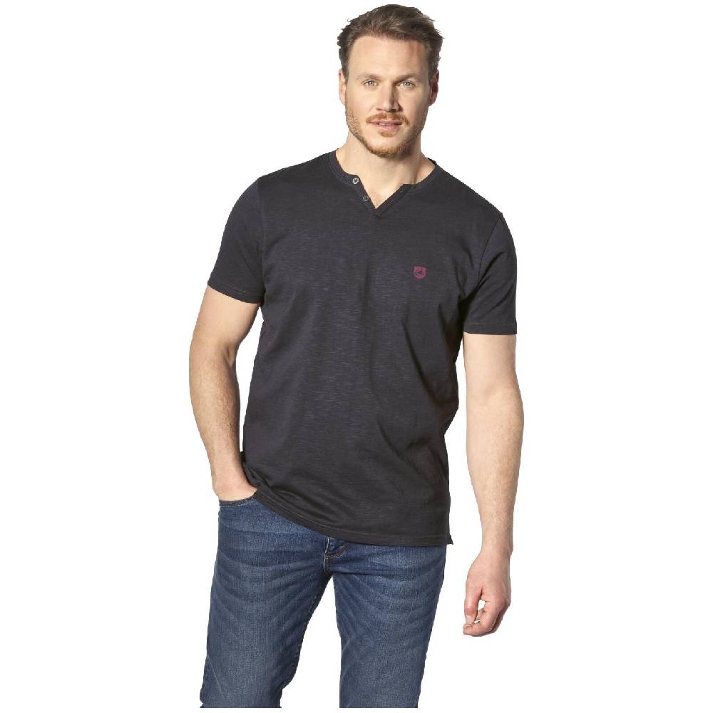 Jan Vanderstorm Doppelpack T-Shirt OLEMARLID weiß schwarz Auslauf