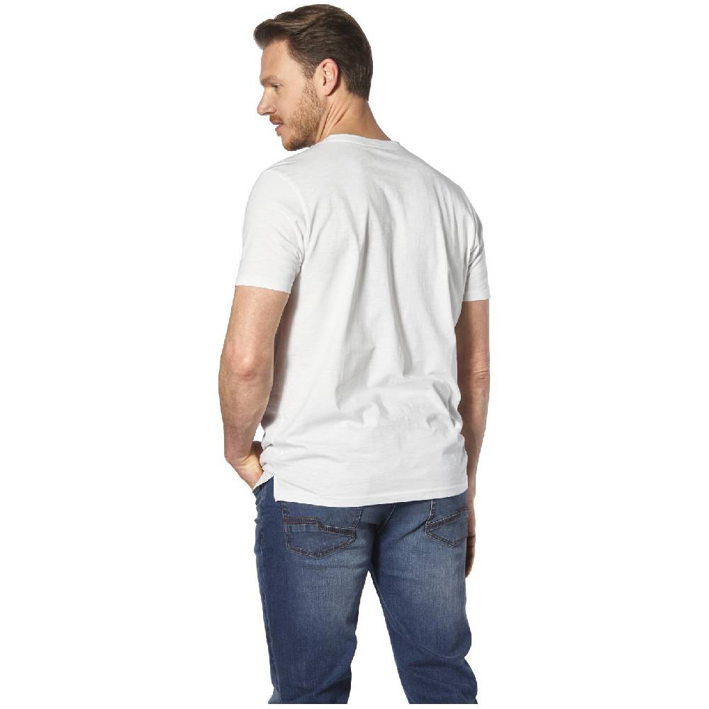Jan Vanderstorm Doppelpack T-Shirt OLEMARLID weiß schwarz Auslauf