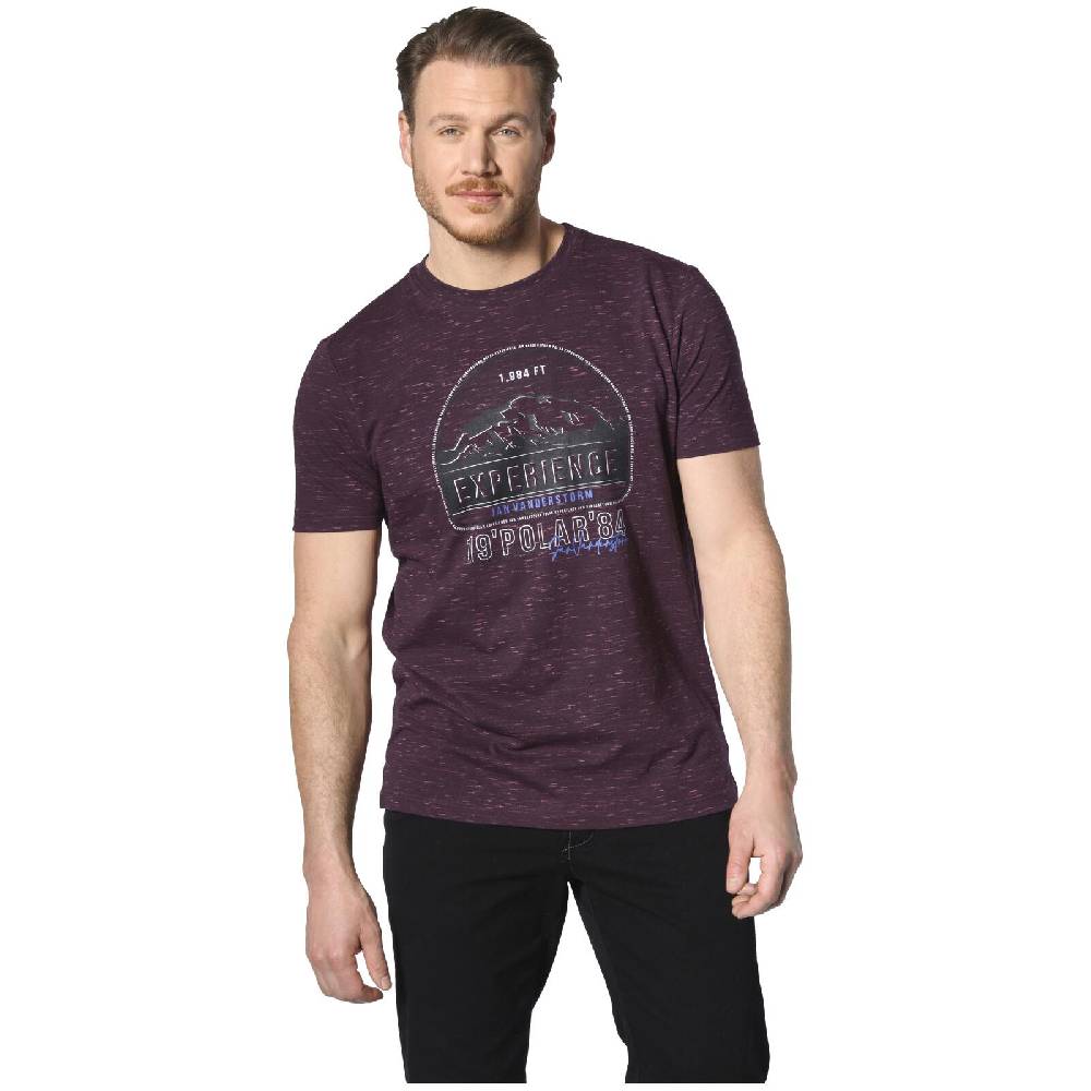 Jan Vanderstorm T-Shirt PERDALSON lila melange Hotsell