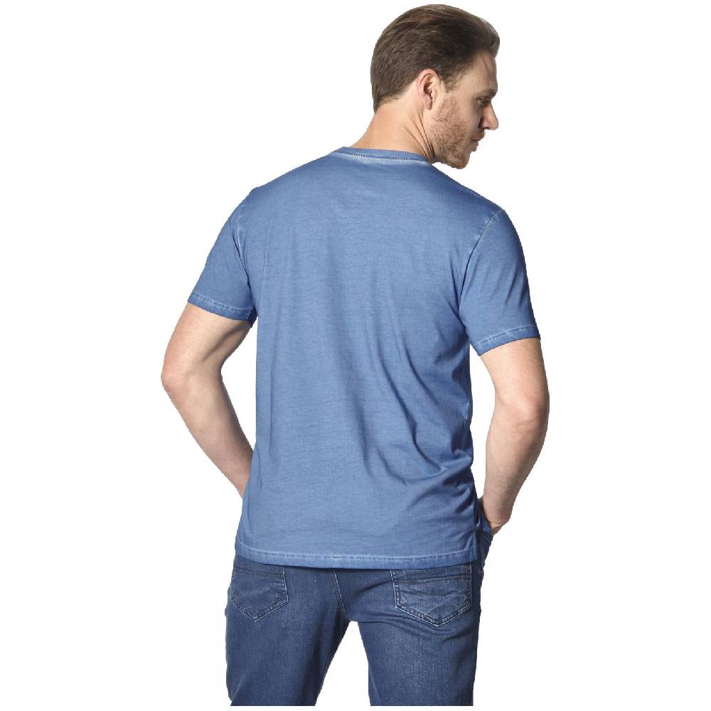 Jan Vanderstorm T-Shirt ANDJORN blau Schlussverkauf