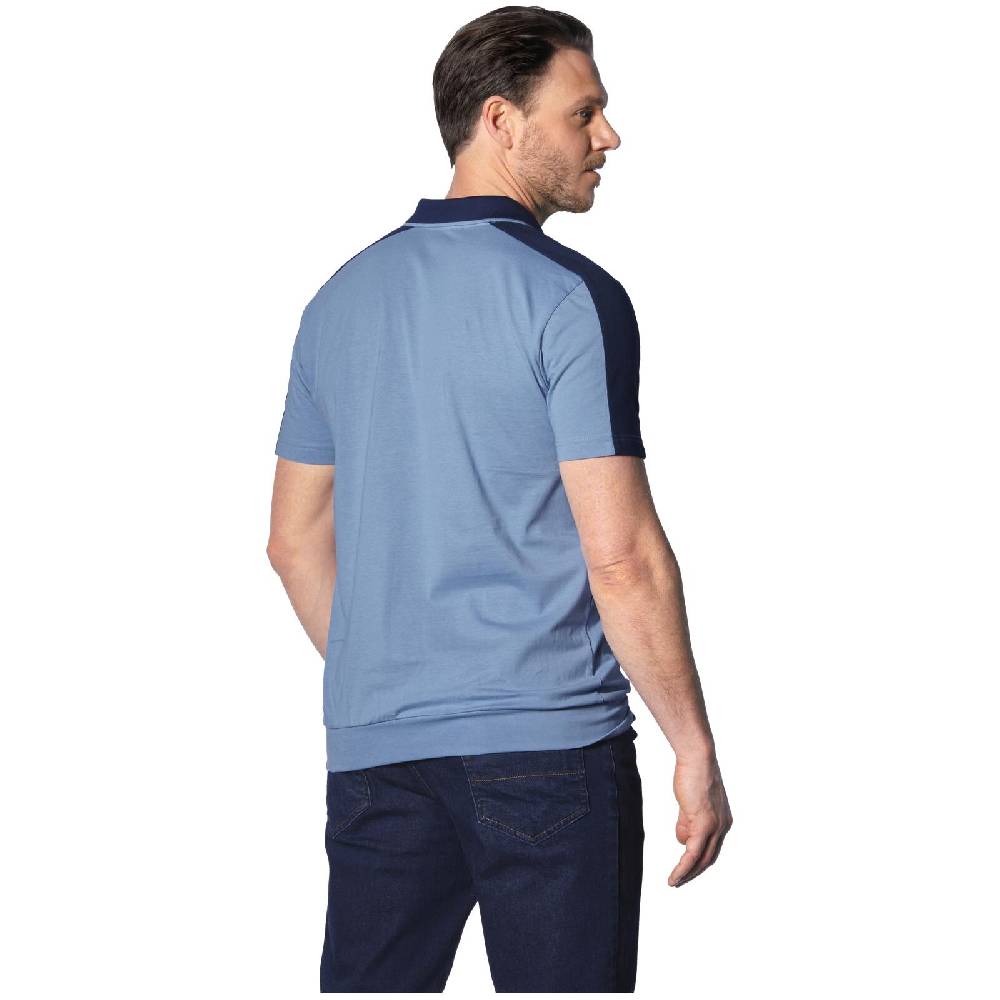 Jan Vanderstorm Poloshirt EGRON blau Auslauf